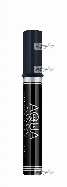 KRYOLAN AQUA COLOR HAIR MASCARA - Wodna maskara do włosów - ART. 2296 - BLACK