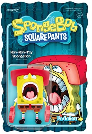 SUPER7 Super 7 Kah-Rah-Tay Spongebob Squarepants Figurka Reaction RE-SBOBW02-KTB-