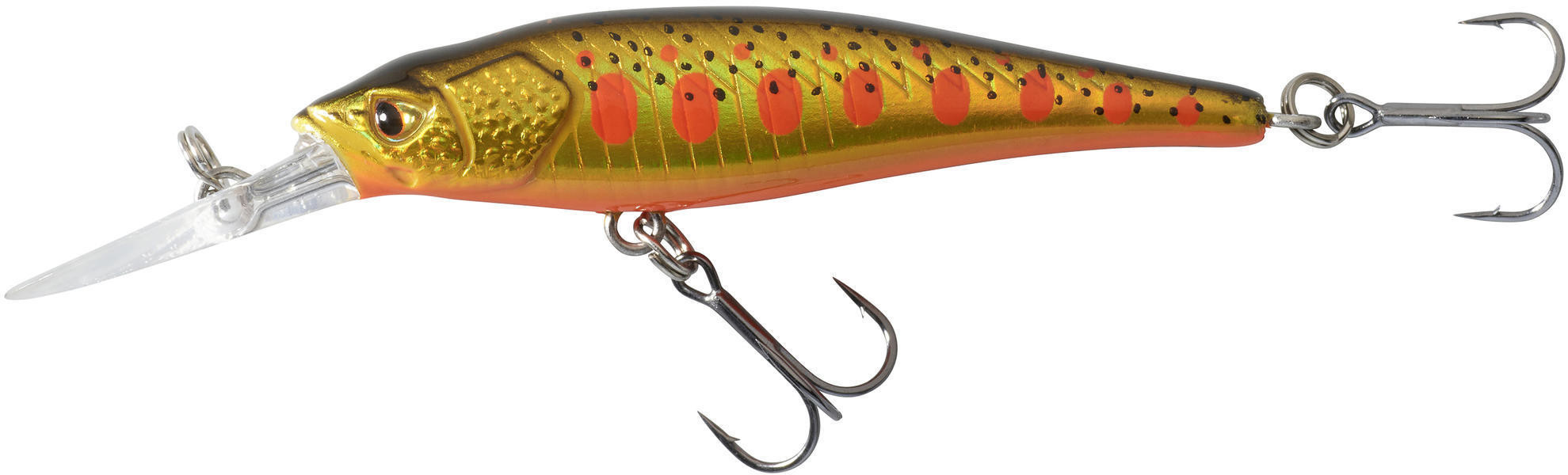 CAPERLAN Wobler Jerkbait/ Deep Minnow Mnwdd 50 Sp Yamame Orange Unisex