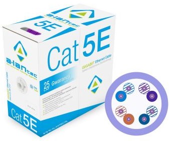 ALANTEC Wewnętrzny kabel LAN skrętka U/UTP CAT.5e KIU5LSOH305P POLSKA DYSTRYBUCJA / CZAT NA ŻYWO KIU5LSOH305P