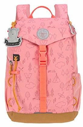 LÄSSIG LÄSSIG Plecak turystyczny dla dzieci na wycieczkę od 3 lat / Outdoor Backpack Adventure, Rosa (różowy) - 1203023707 1203023707