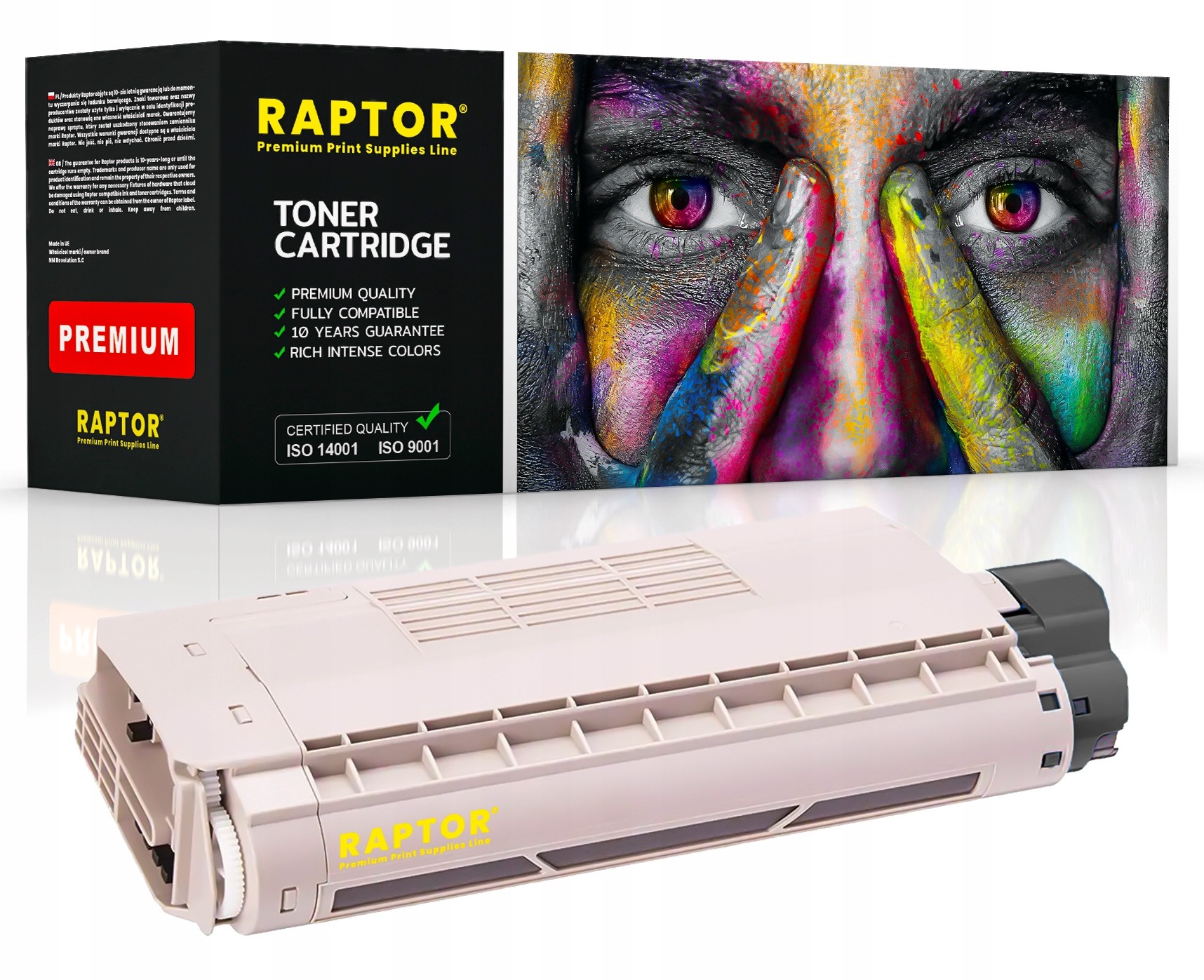 Toner Do Oki C610CDN C610DN C610N 44315308 Black