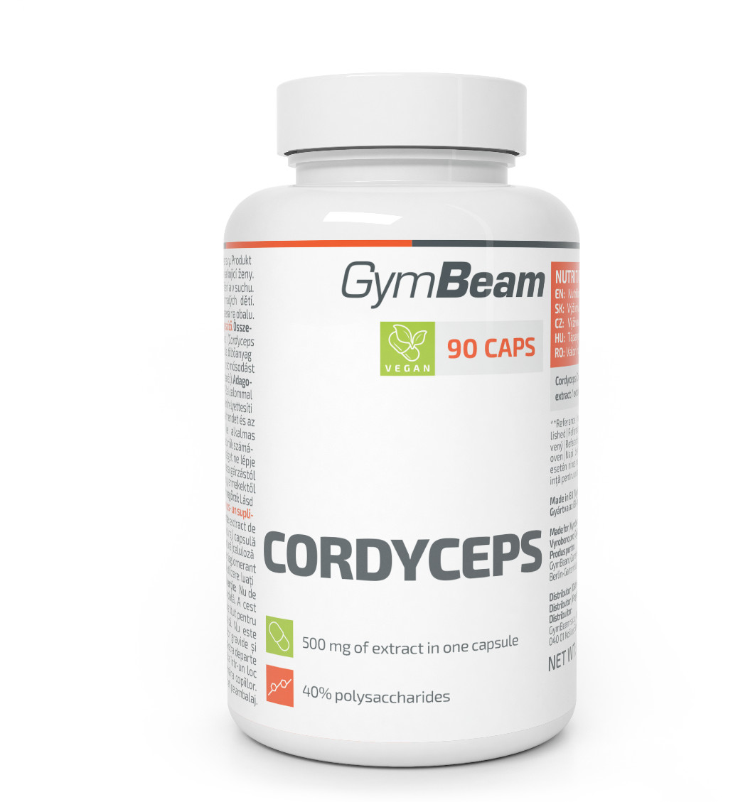 GymBeam GymBeam Kordyceps 90 kaps