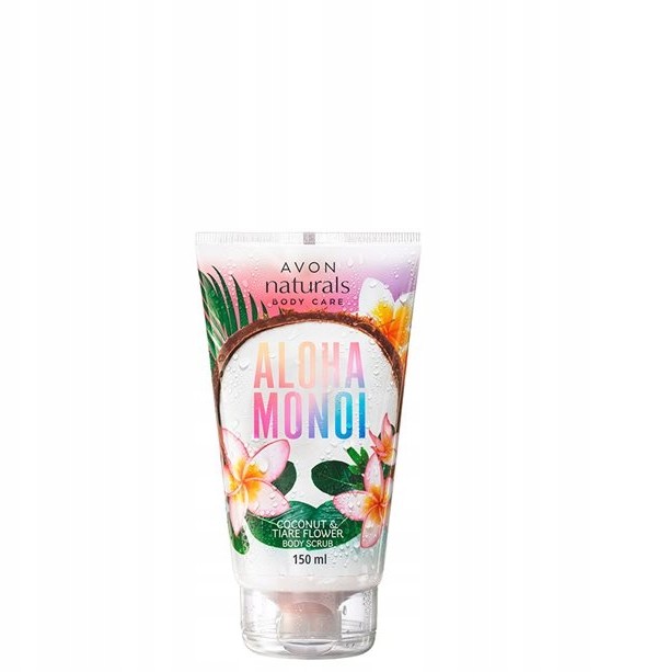 Avon Avon_Scrub do ciała Kokos i Kwiat Tahiti