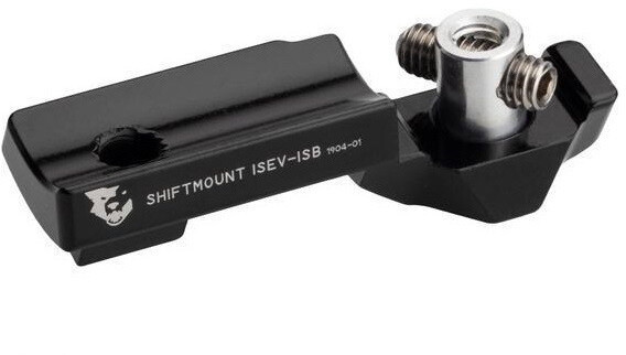 Shimano Wolf Tooth Wolf Tooth ShiftMount Adapter Hamulec I-Spec EV do I-Spec B, black 2020 Akcesoria do hamulców tarczowych WTSHFISEVISB