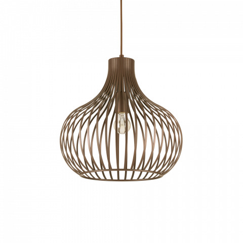 Ideal Lux Lampa sufitowa Onion SP1 D38 205298 nowoczesna oprawa sufitowa w kolorze brązowym 205298