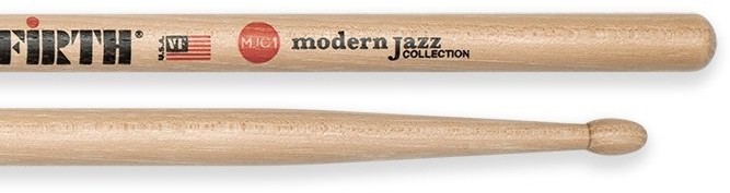 Vic Firth Nowoczesne pałeczki do perkusji Jazz Collection - 1 - Hickory - Wood Tip MJC1