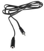 Natec kabel stereo | minijack-minijack M/F | przedłużacz | 1.5m, blister (NKA-0539)