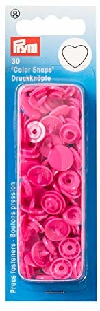 Prym Color Snaps serce ( 12,4 mm) 5 kolorów
