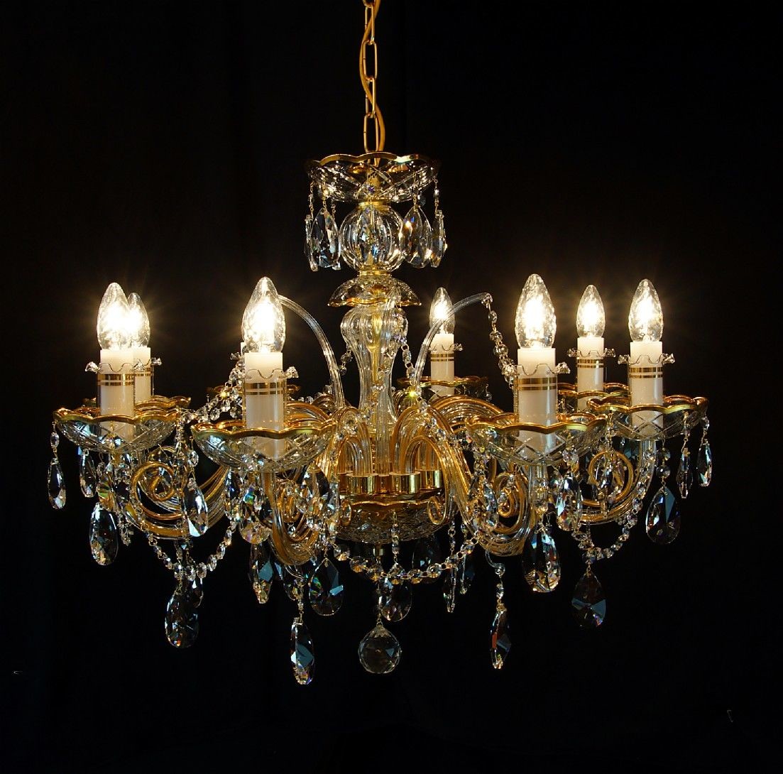 Elita bohemia Żyrandol kryształowy 8-ramienny - Bohemia L 103/8/02