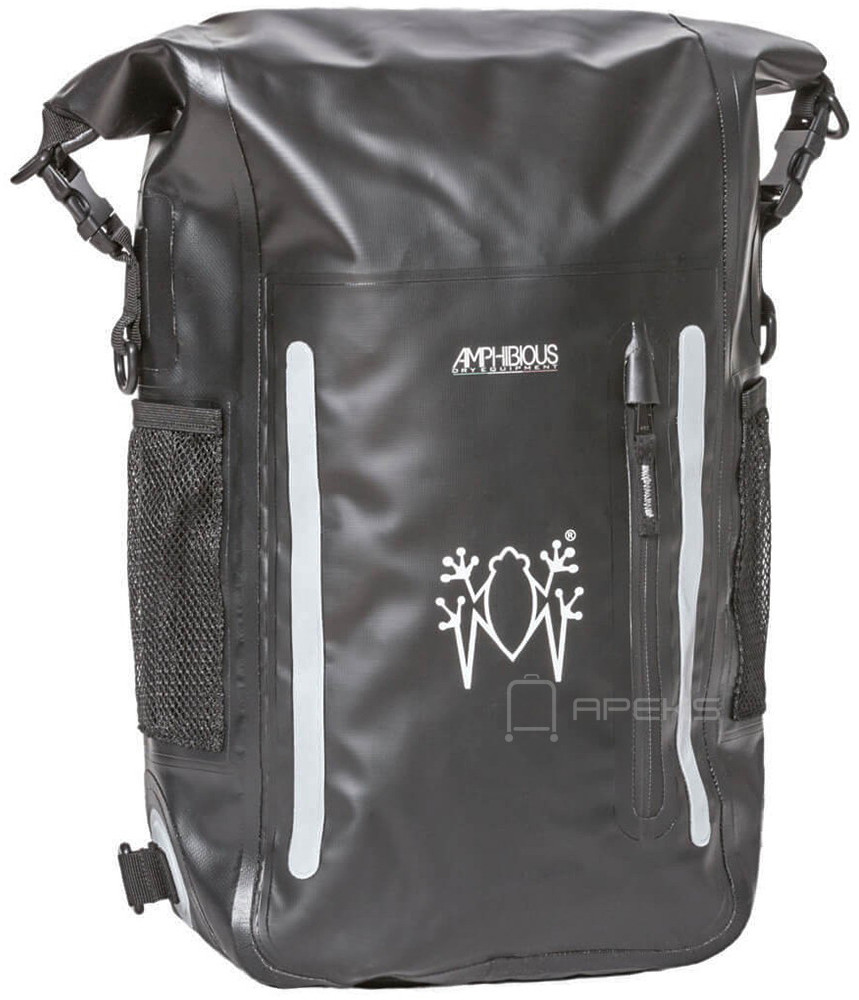 Amphibious Amphibious Atom 15L Black wodoodporny plecak ZSA-7015-01