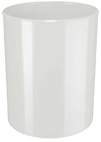 HAN 1814 11 °F, bezpieczeństwa kosz na papier odporność na działanie ognia, trudno zapalne, bezpieczny, elegancka, jakość premium, 13 litrów, jasnoszary 4012473181410