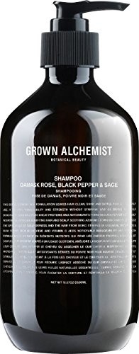 Black wychowane w Alchemist Shampoo Damask Rose Pepper & Sage, 500 ML