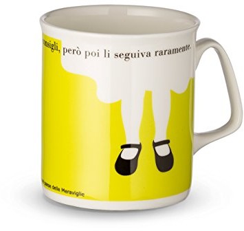 Meditathe - Polo Sud Medi tathe filiżanka z powiedzonkiem firmy Carroll Lewis (po włosku) 245