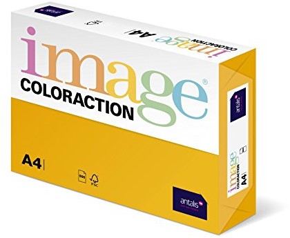Antalis Własna colorac 838 A 120S 5   papier do kopiowania, DIN A4, 120 G/M, kolor: hawajski  złociste 89360