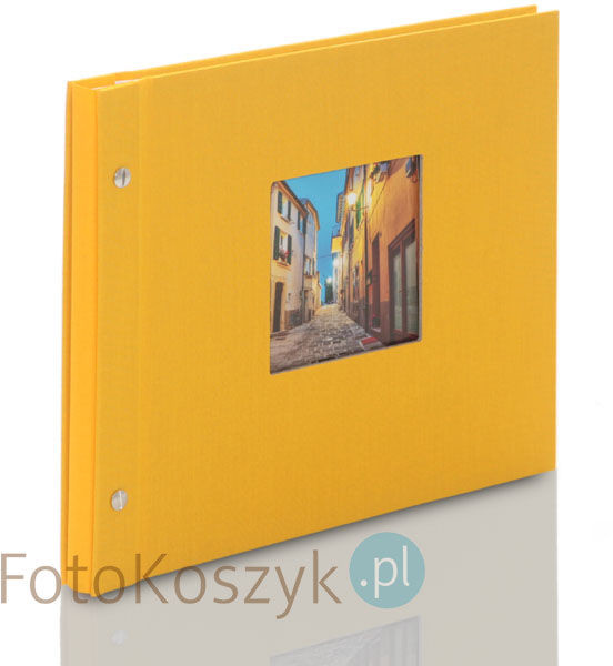 Goldbuch Album Bella Vista XXL żółty (tradycyjny, 40 kremowych stron)