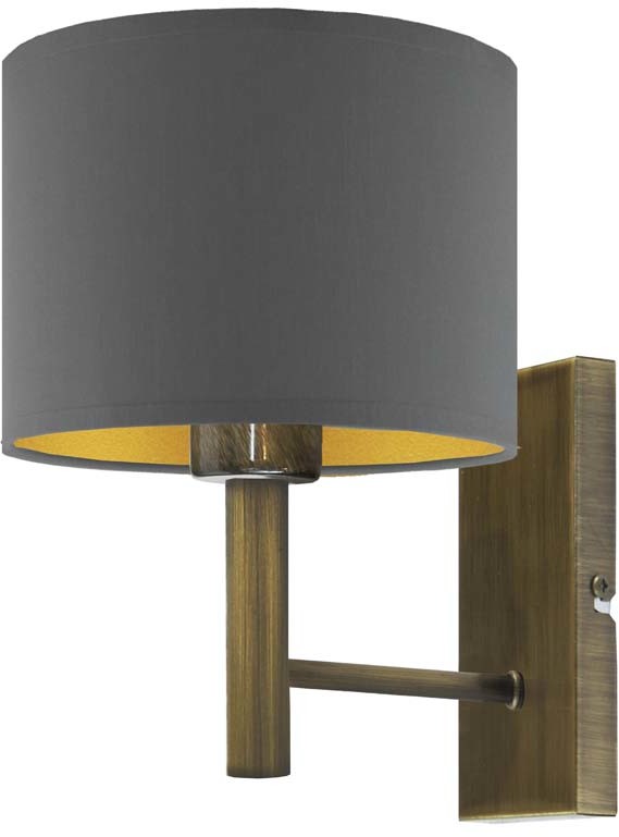 LYSNE Kinkiet do biura na ścianę TEGU GOLD 15536/50