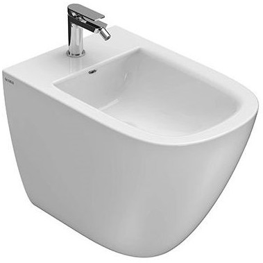 Globo Stockholm Bidet stojący 58x37 cm biały połysk LA009BI