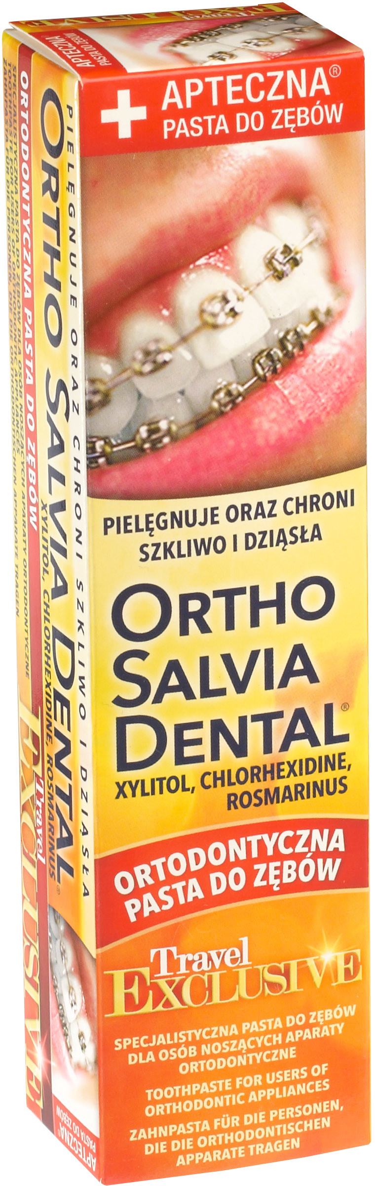Atos Pasta do zębów Ortho Salvia Dental Exclusive Travel