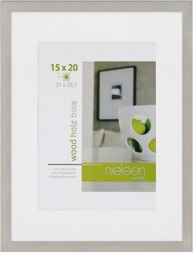 Nielsen Design Ramka Design 21x29,7 A4 Srebrny 8988050