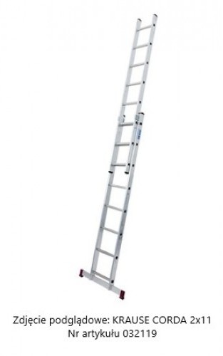 Krause CORDA drabina rozsuwana 2x8 032089