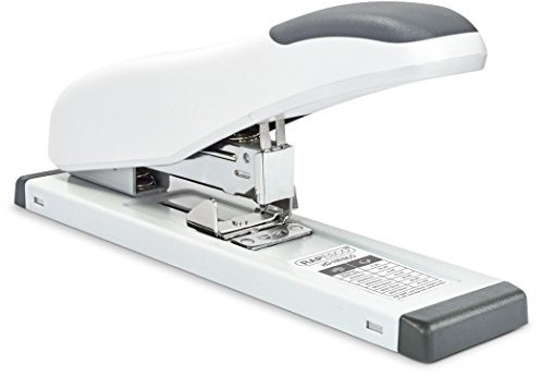 Rapesco 1386 Eco HD-100 o wysokiej wydajności zszywacz  100 arkuszy, Soft Biały 1386