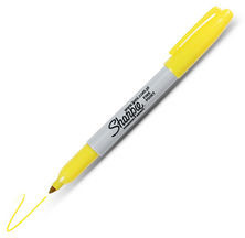 Sharpie Sanford Brands Fine Marker permanentny yellow/Żółty 30005