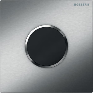 Geberit 116.035.SN.1 Elektroniczny zawór spłukujący do pisuaru zasilanie bateryjne Typ 10 stal nierdz