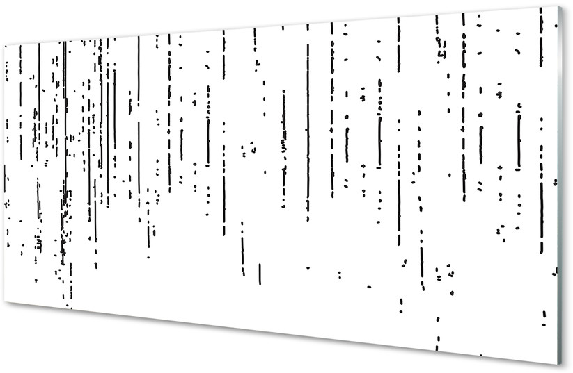 Tulup.pl Panel Szklany Kropki i paski 100x50cm