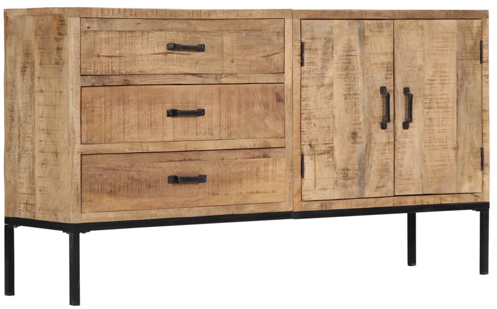 vidaXL vidaXL Szafka, 140x35x75 cm, lite drewno mango