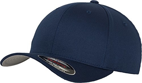Flexfit FlexFit Wooly Combed czapka baseballowa, 6 panelów, uniseks, dla dorosłych i dzieci, niebieski, S/M 6277-00155-0053_navy_S/M
