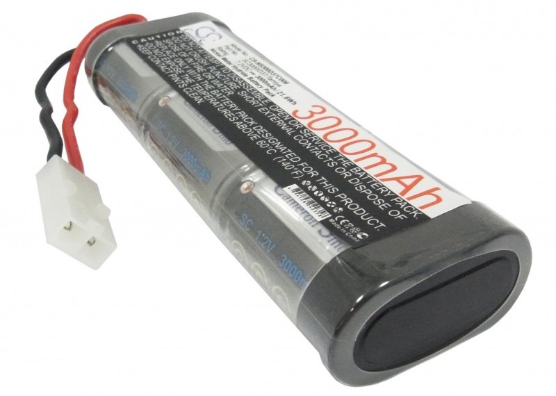 Cameron Sino Tamiya 3000mAh 21.60Wh Ni-MH 7.2V 6S SC Standard Cameron Sino)