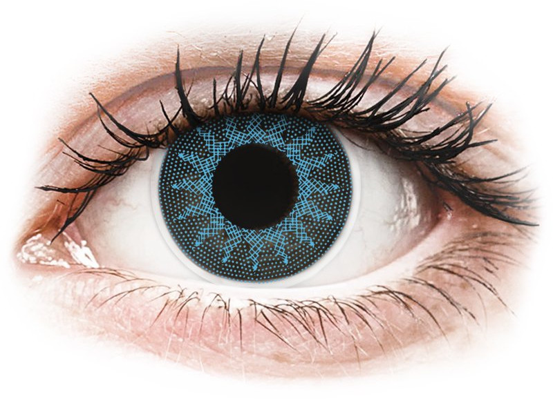Maxvue Vision VISION ColourVUE Crazy Lens Solar Blue 2 soczewki
