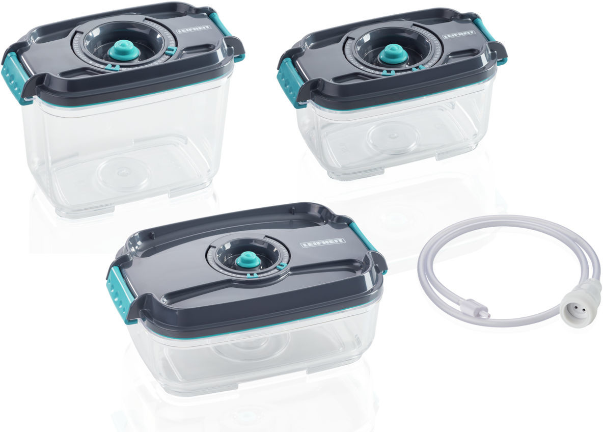 Leifheit LEIFHEIT Pojemniki próżniowe 3 szt LEIFHEIT 03233 03233
