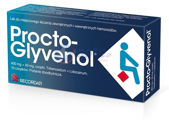 Novartis Procto-Glyvenol 10 szt.