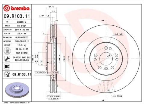 BREMBO 09.R103.11