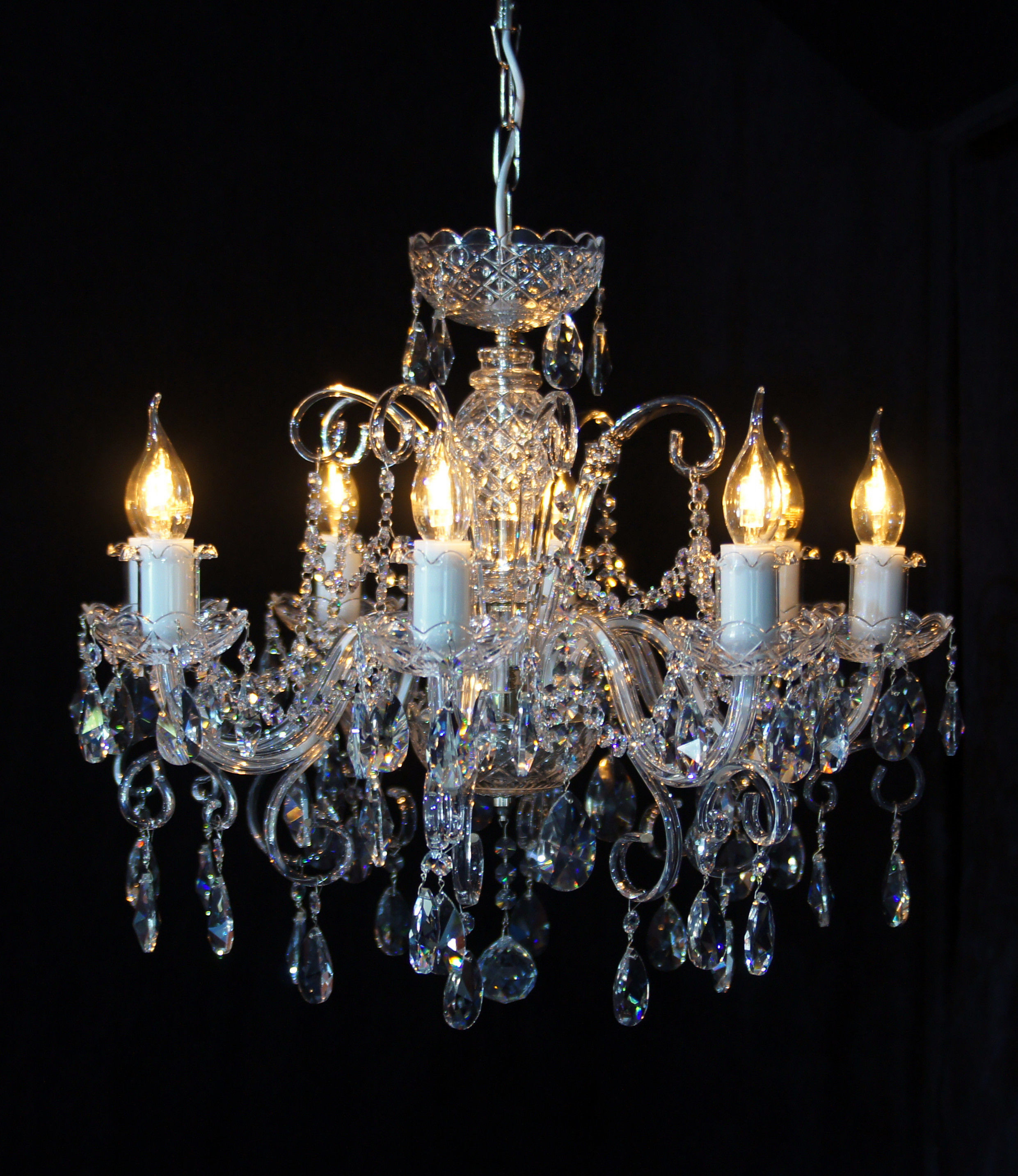 Elita bohemia Żyrandol kryształowy 8-ramienny - Bohemia L 140/8/02 N