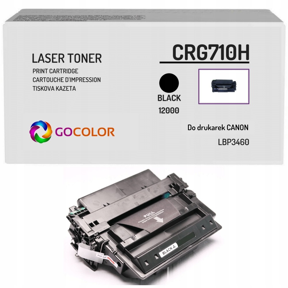 Toner zamienny z Canon CRG710H Lasershot LBP-3460