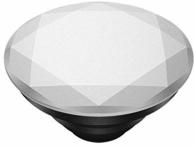 PopSockets PopSockets PopTop - Wymienny krążek do uchwytów PopGrip -Metallic Diamond Silver E-801397