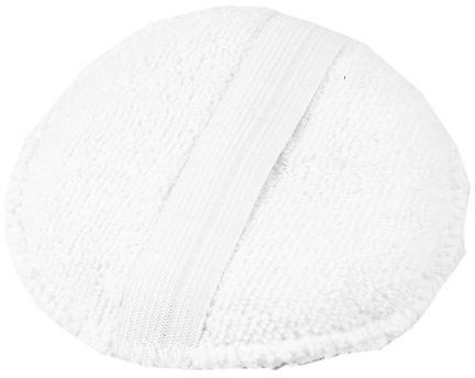 Monster Shine White Round aplikator z mikrofibry z gumką AKC000018