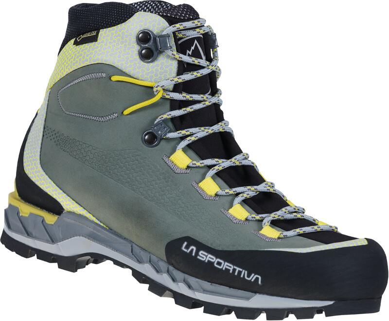 La Sportiva Trango Tech Leather GTX Shoes Women, szary/zielony EU 40 2021 Buty górskie 21T909715-40