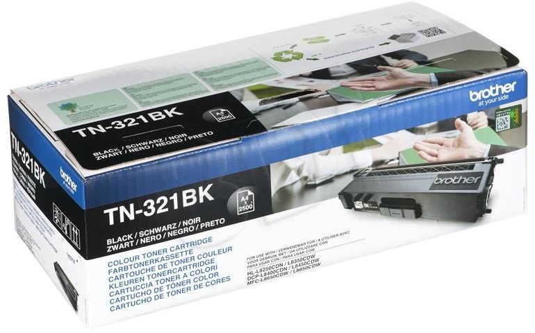BROTHER Toner Brother TN321BK (oryginał TN-321BK; 2 500 stron; czarny) TN321BK