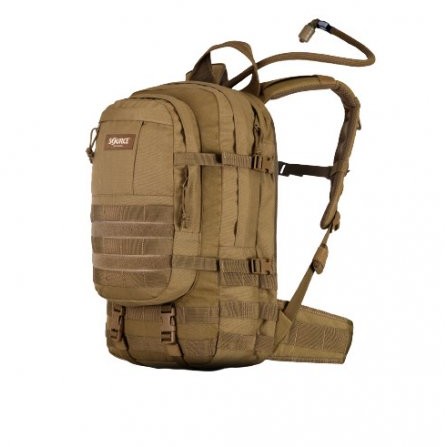 Source TACTICAL GEAR Plecak taktyczny ASSAULT 20L z systemem hydracyjnym 3L Coyote 4010430203