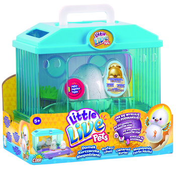 LITTLE LIVE PETS LITTLE LIVE PETS KURCZACZEK Z DOMKIEM zakupy dla domu i biura!