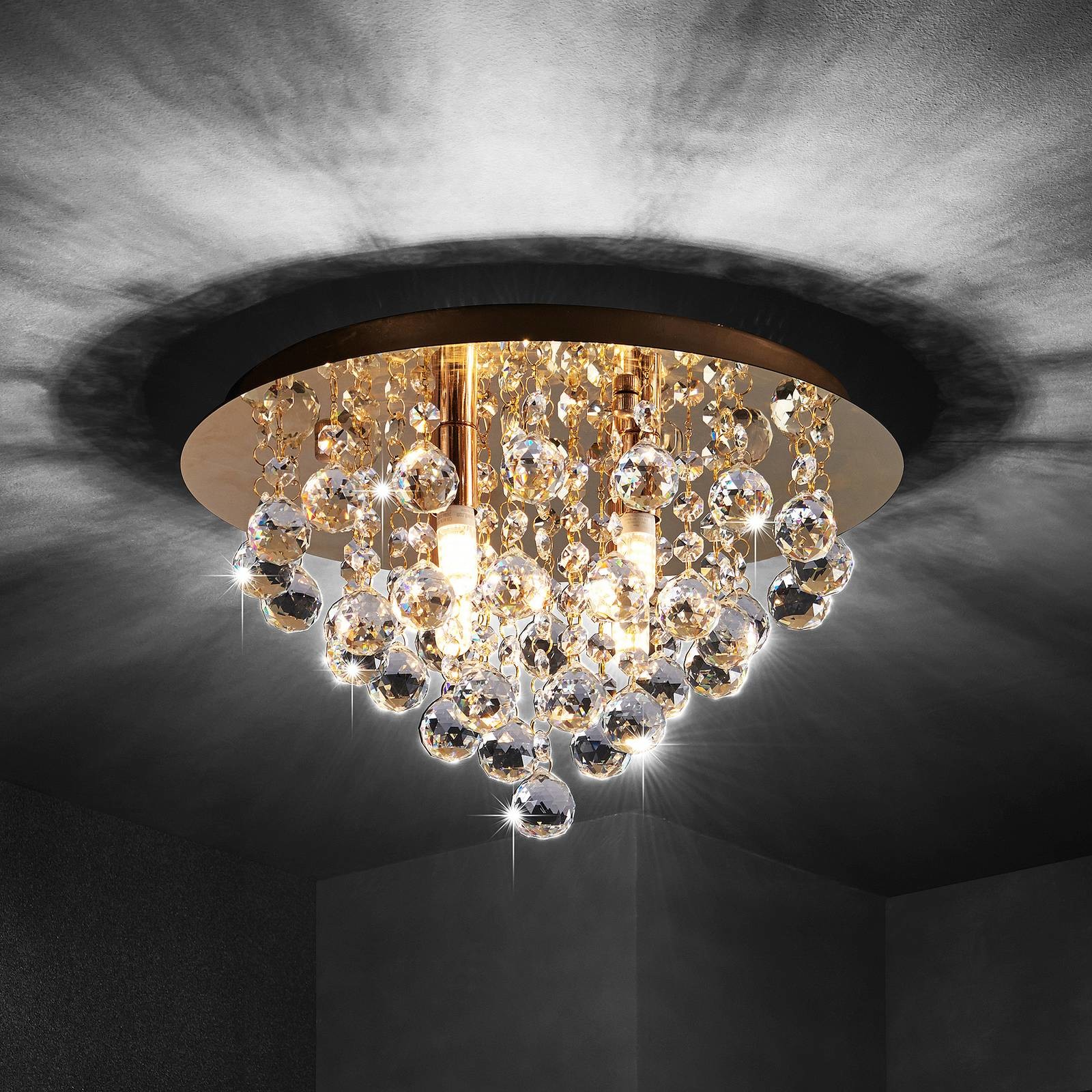 Lindby Gillion lampa sufitowa, 4-punktowa