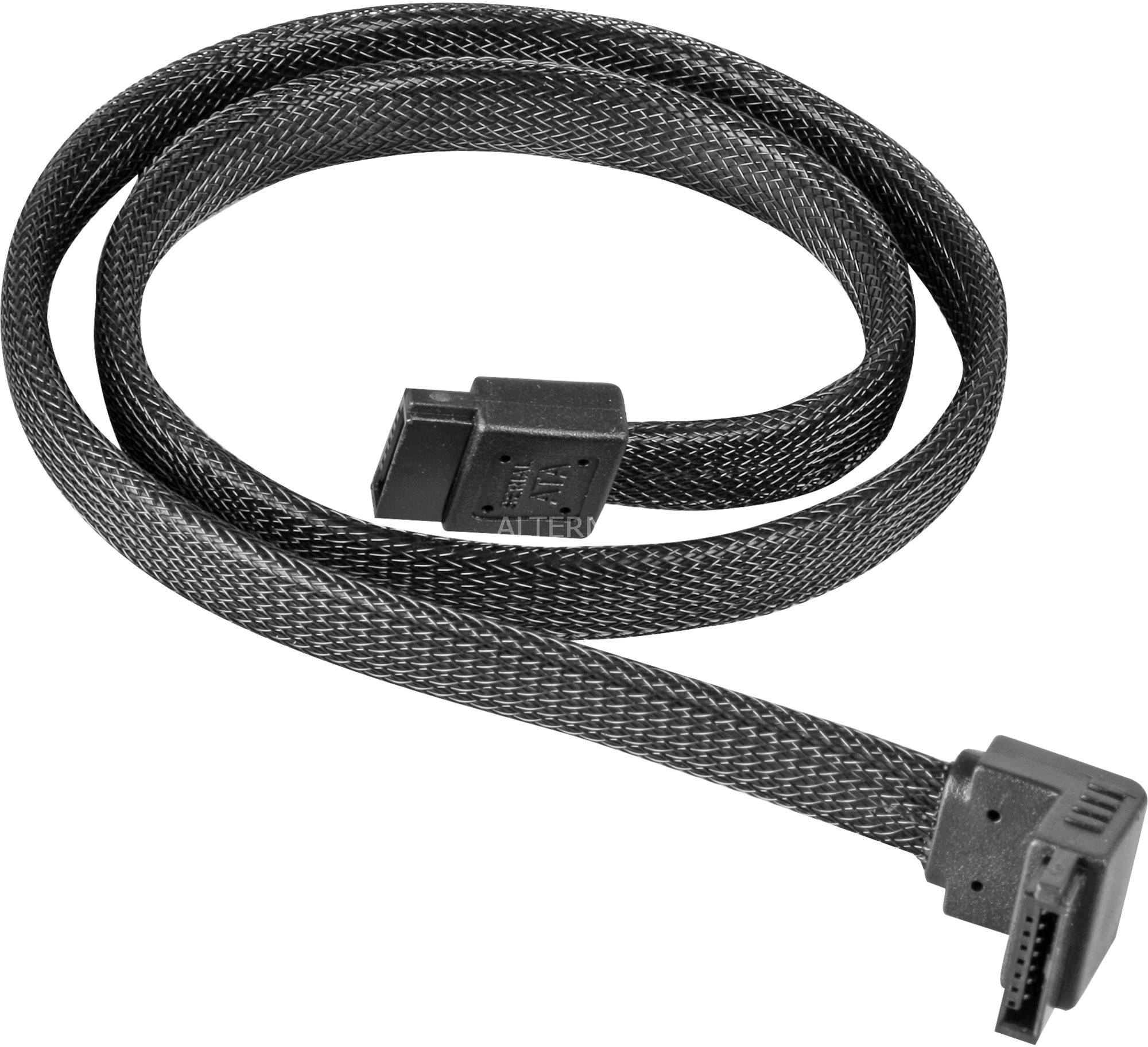 Silverstone CP08 kabel SATA 0,5 m Czarny