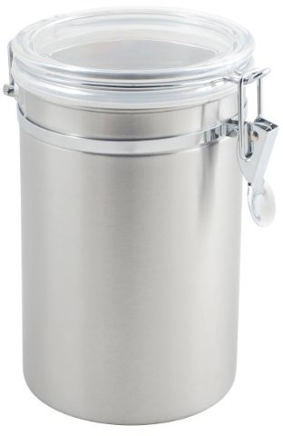 Metaltex Puszka na zapasy 2,0l ze szkłem akrylowym pokrywka 185312