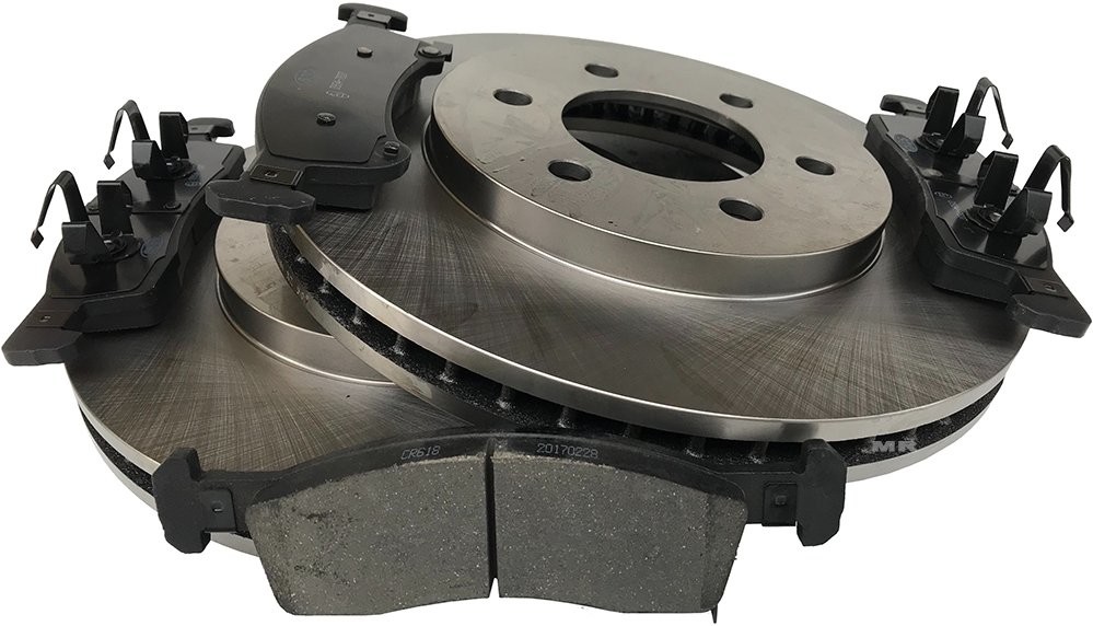 Przednie klocki + tarcze hamulcowe Lincoln Navigator 2003-2006 54099+SCD934