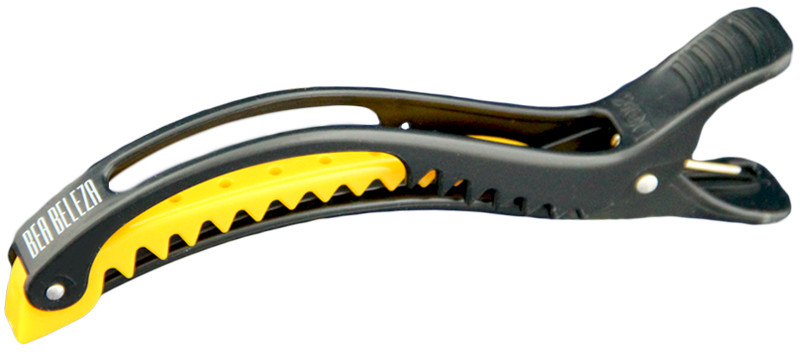 Dajuja Penguin Klips do włosów, profesjonalny, w kolorze czarno - żółty Penguin Clip 1 sztuka