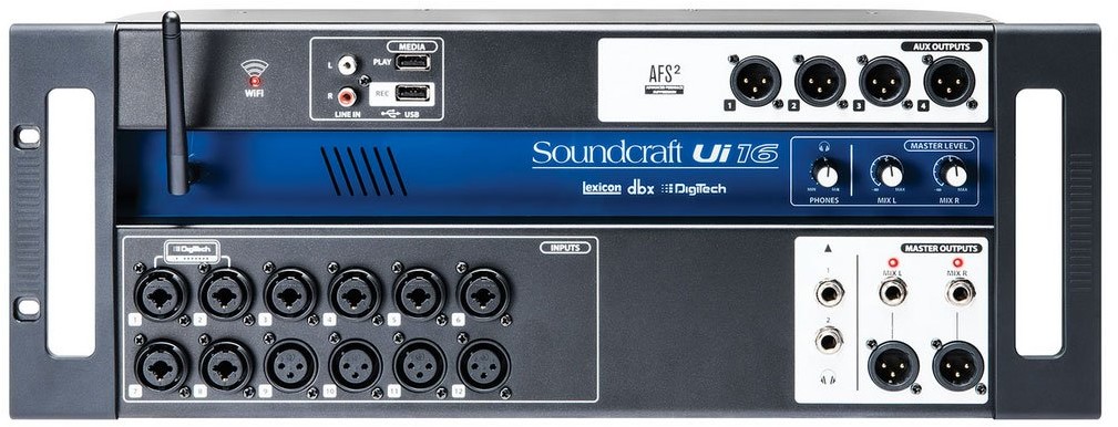 Soundcraft Ui 16 - cyfrowy mikser fonii